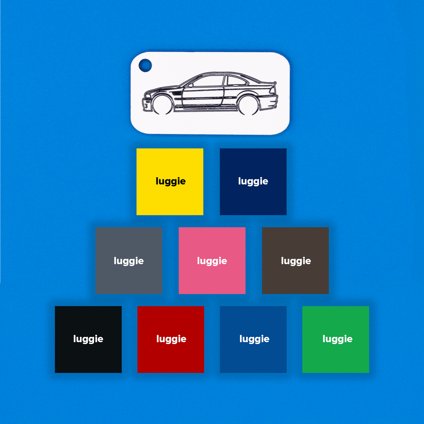 BMW E46 M3 Key Tag