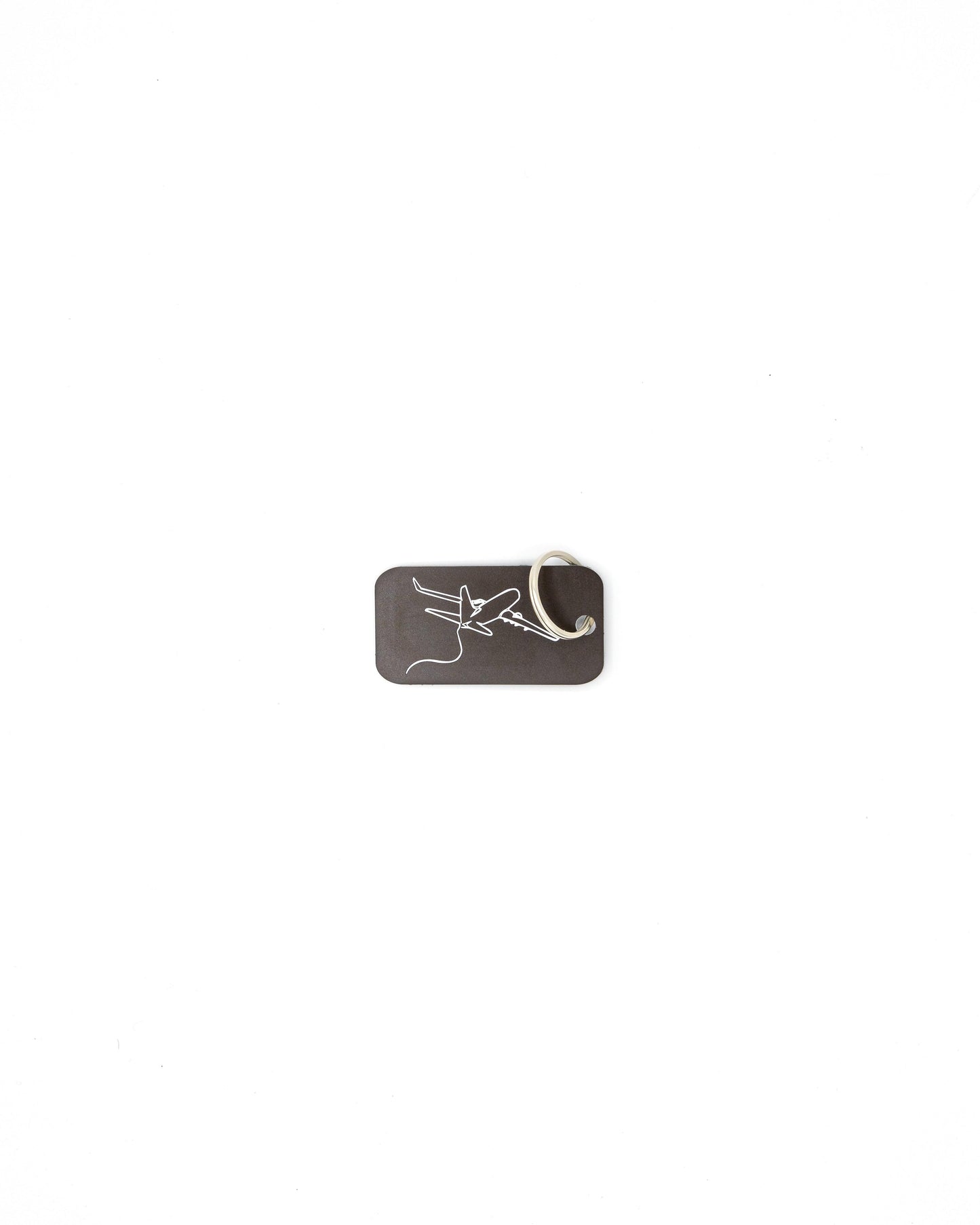 key tag with airplane design travel accessory chocolate with key ring 