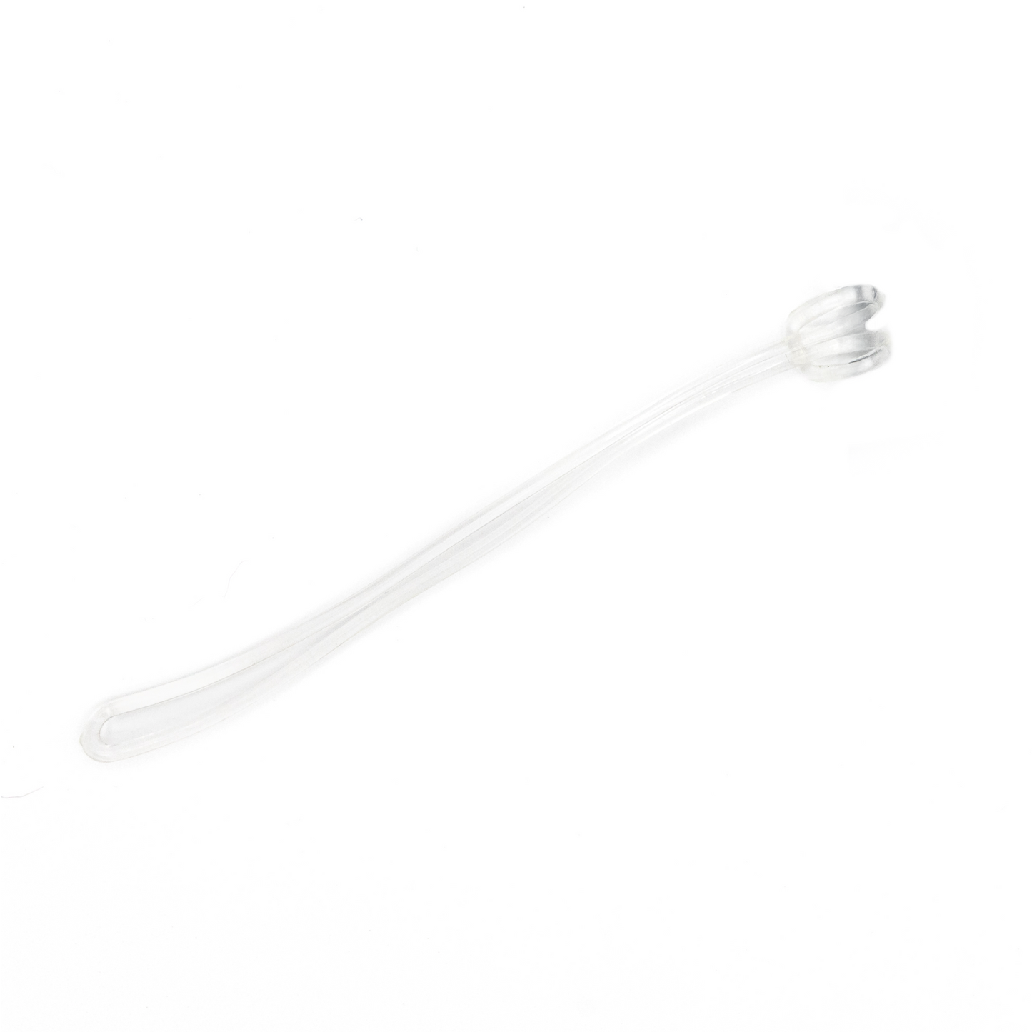 Worm loop on white background.